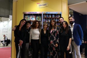 Lo staff del Gruppo Lo Conte con Benedetta Parodi
